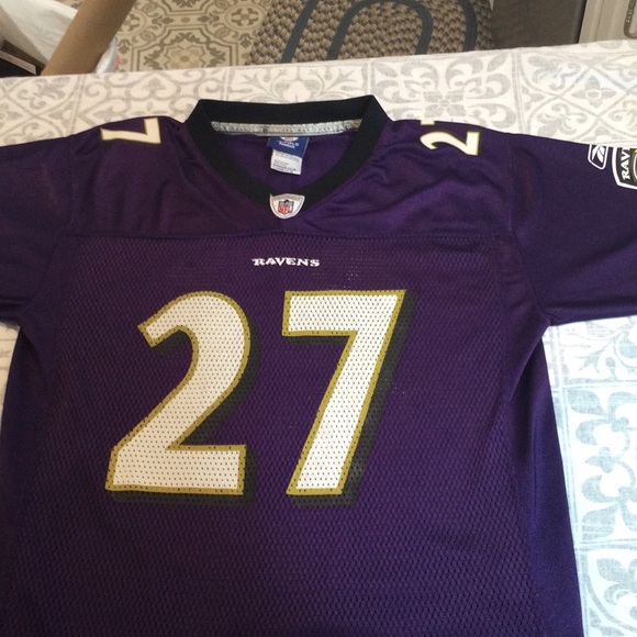 🏉Baltimore Ravens NFL Ray Rice #27 jersey. 2008-2013 - Picture 2 of 11
